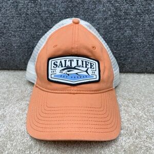 Salt‎ Life get hooked trucker hat cap snapback Mens adjustable fishing boating